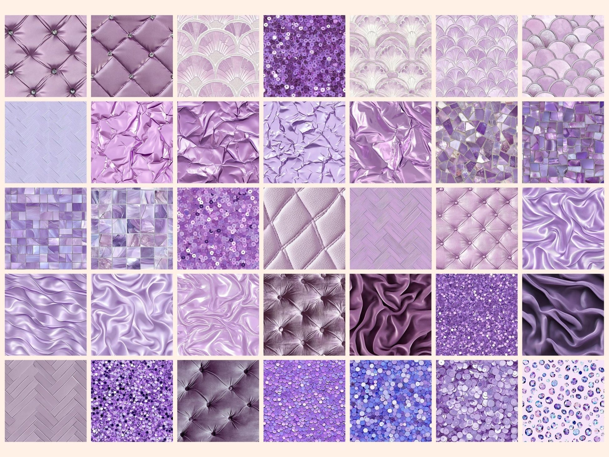 Wonderful Lilac Seamless Digital Paper - High - Quality Instant Digital Download for Creative Projects