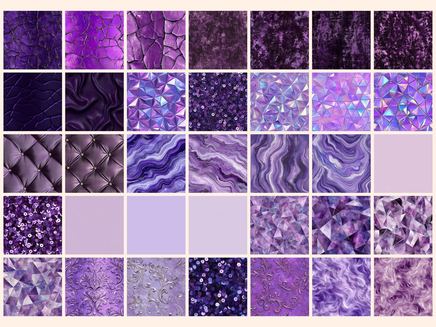 Wonderful Purple Seamless Digital Paper - High - Quality Instant Digital Download for Creative Projects