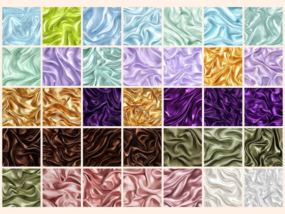 Wonderful Satin #2 Seamless Digital Paper Elegant Satin Design - Wonders Artist