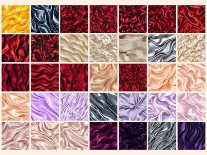 Wonderful Satin Seamless Digital Paper Elegant Satin Design - Wonders Artist