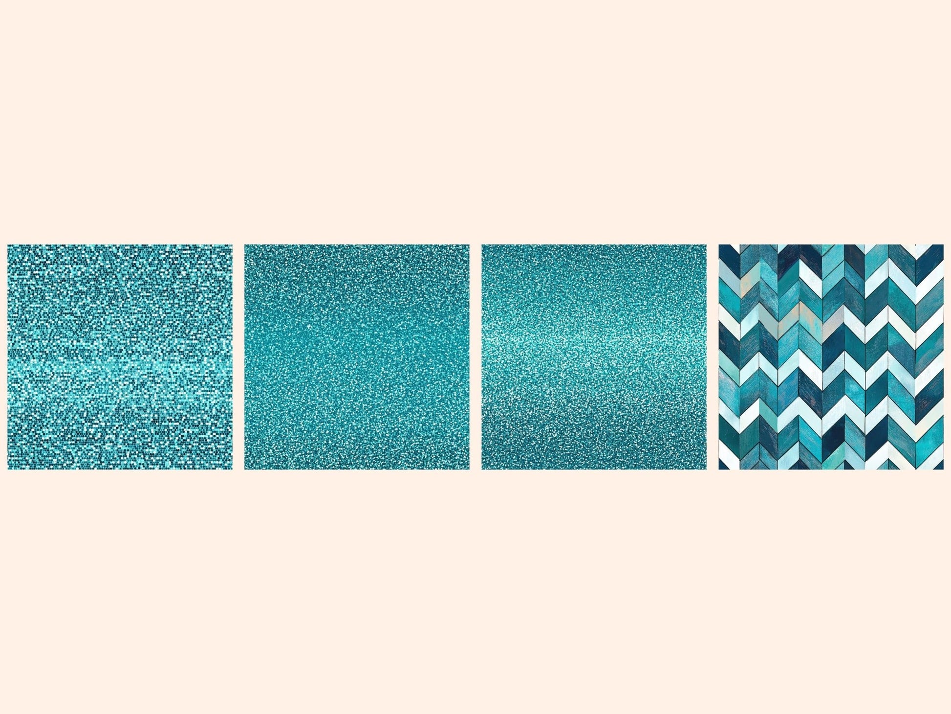 Wonderful Turquoise Seamless Digital Paper - High - Quality Instant Digital Download for Creative Projects