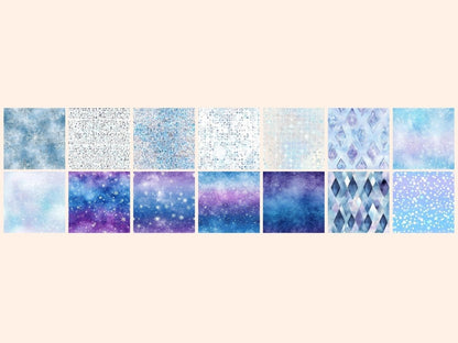 Wonderful Winter Seamless Digital Paper Cozy Winter Paper - Wonders Artist
