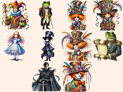 Wonderland (P3) Clipart Alice Character Art - Wonders Artist