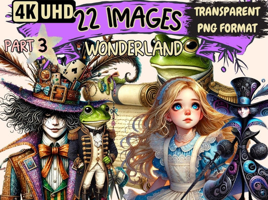 Wonderland (P3) Clipart Alice Character Art - Wonders Artist