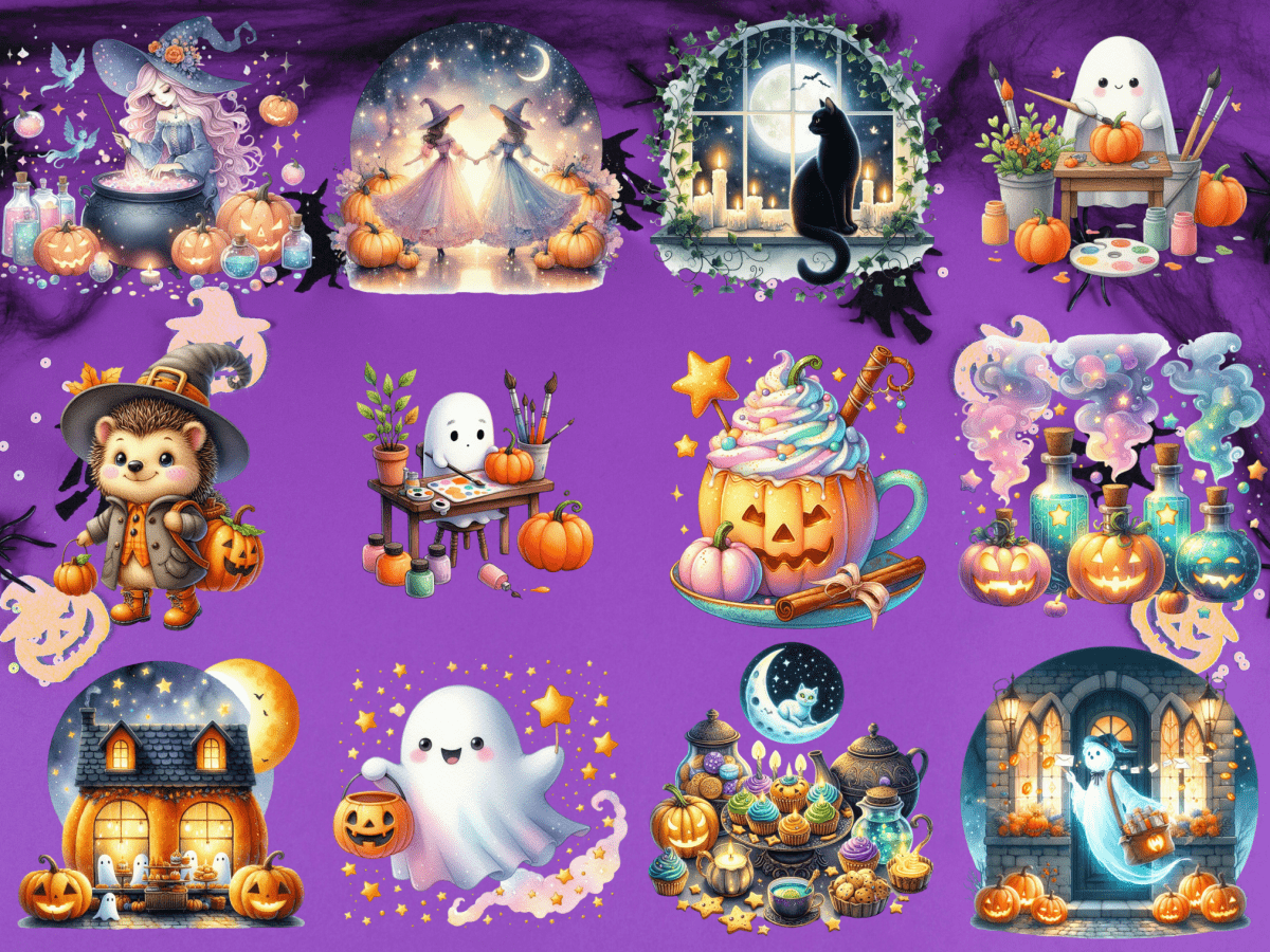 Wonders Halloween Clipart (LIMITED EDITION) image 2