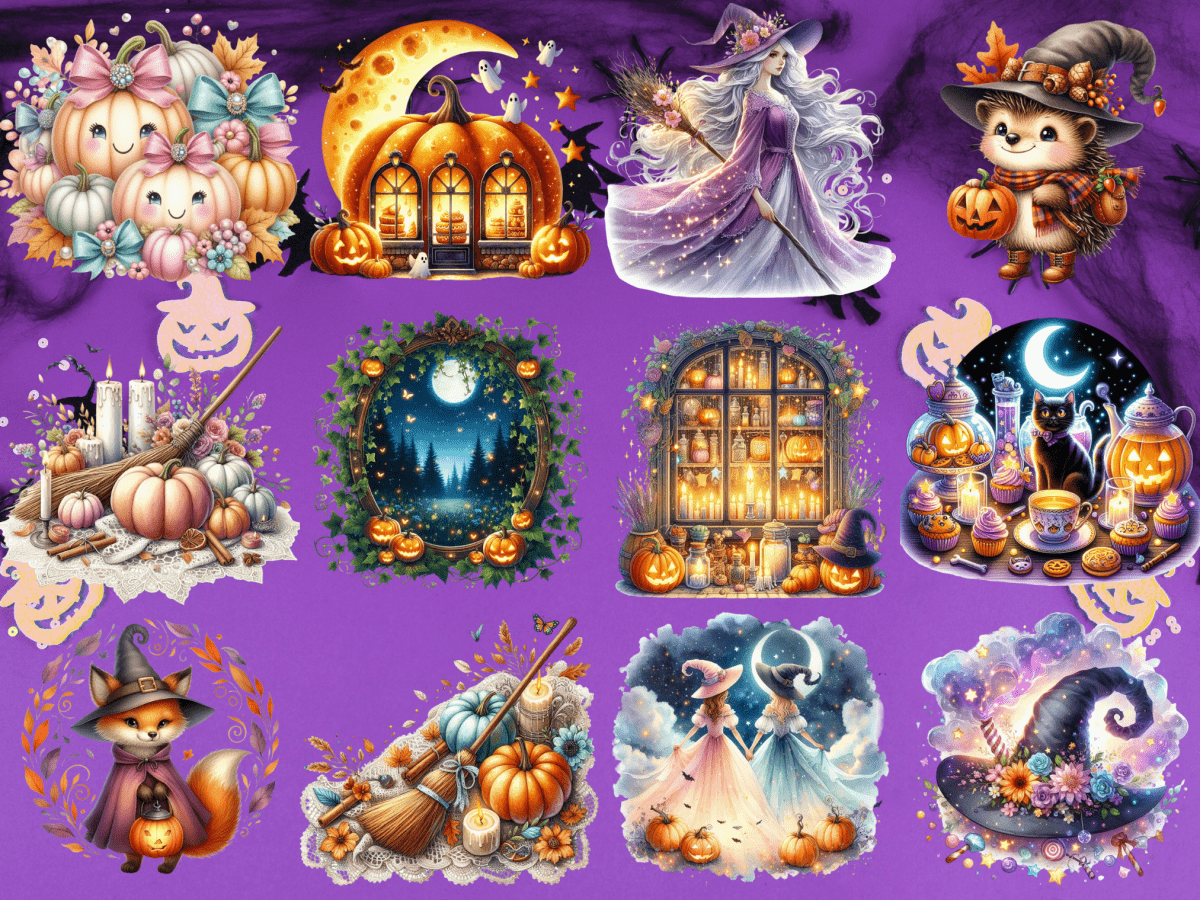 Wonders Halloween Clipart (LIMITED EDITION) image 6