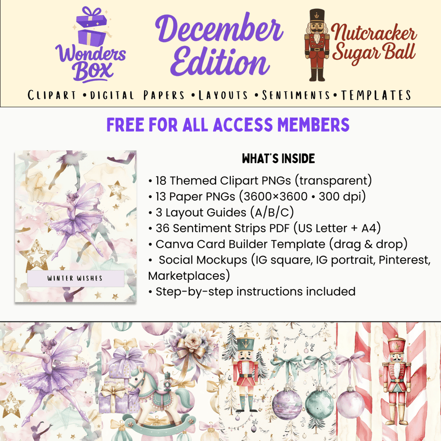 WondersBox December - Nutcracker Sugar Ball