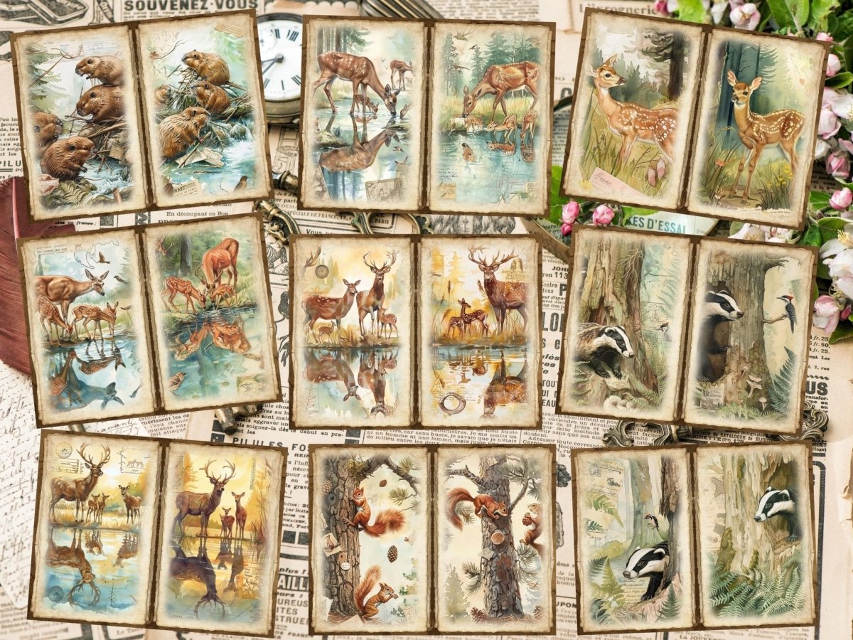 Woodland Animals Animal Ephemera - Wonders Artist