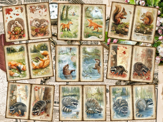 Woodland Animals Journal Pages (P3)