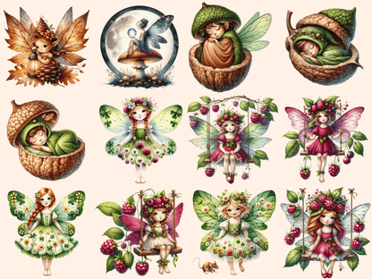 Woodland Fairies Clipart autopost enchanted fairy clip fairy in woods clip - WondersArtist
