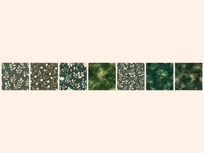 Woodland Whispers Seamless Digital Paper Enchanted Forest Art - Wonders Artist