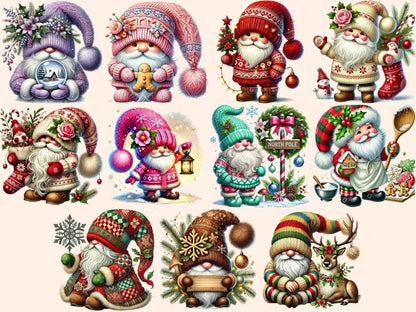 X - mas Gnomes Clipart chrismtas gnomes png - Wonders Artist