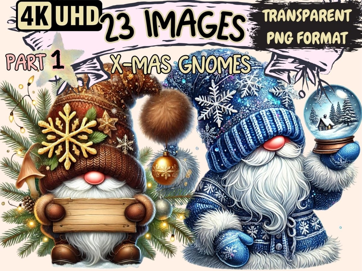 X - mas Gnomes Clipart chrismtas gnomes png - Wonders Artist