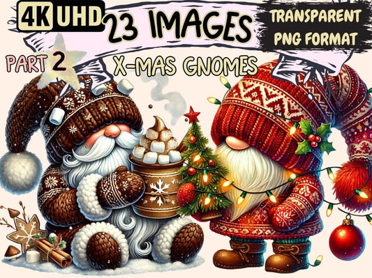 X - mas Gnomes (P2) Clipart chrismtas gnomes png - Wonders Artist