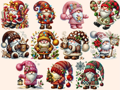 X - mas Gnomes (P2) Clipart chrismtas gnomes png - Wonders Artist