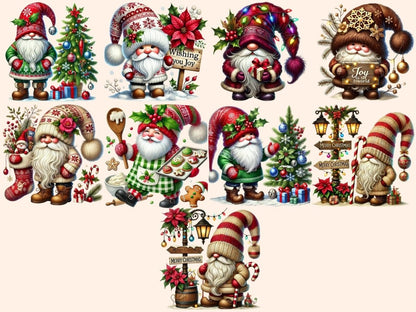 X - mas Gnomes (P3) Clipart chrismtas gnomes png - Wonders Artist
