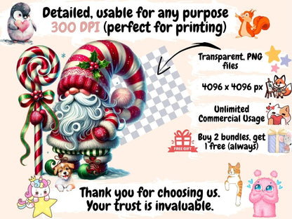 X - mas Gnomes (P3) Clipart chrismtas gnomes png - Wonders Artist