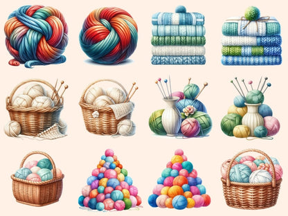 Yarn Balls Clipart Cute yarn art - Wonders Artist