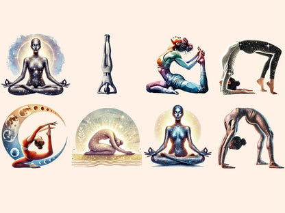 Yoga Clipart meditation design - Wonders Artist
