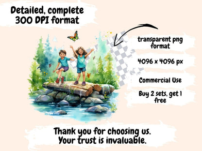 Yoga Kids Watercolor Clipart child meditation png - Wonders Artist